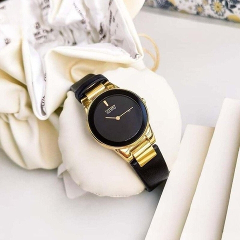 Đồng Hồ Nữ Dây Da Citizen Eco-Drive Axiom GA1052-04E - Size 30mm