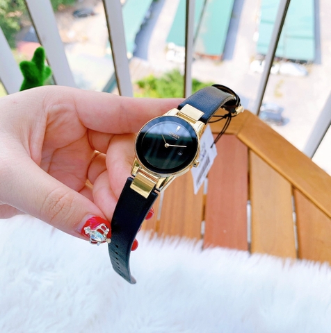 Đồng Hồ Nữ Dây Da Citizen Eco-Drive Axiom GA1052-04E - Size 30mm