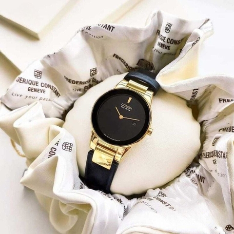 Đồng Hồ Nữ Dây Da Citizen Eco-Drive Axiom GA1052-04E - Size 30mm