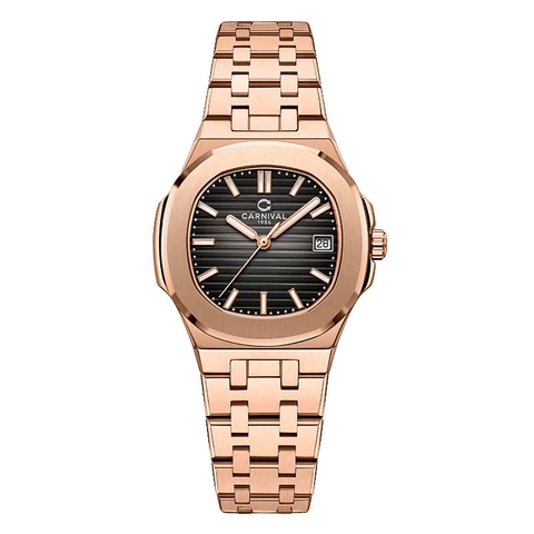 Đồng Hồ Nữ Dây Thép Carnival 8161L-VH-D Máy Quartz - Kính Sapphire - Size 34mm