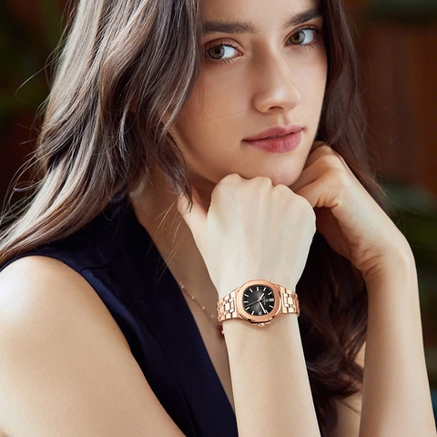 Đồng Hồ Nữ Dây Thép Carnival 8161L-VH-D Máy Quartz - Kính Sapphire - Size 34mm