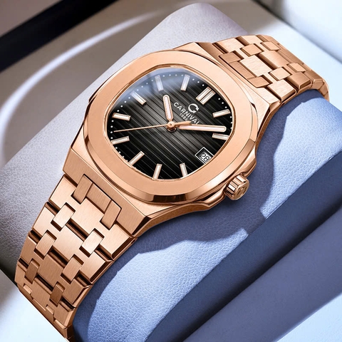 Đồng Hồ Nữ Dây Thép Carnival 8161L-VH-D Máy Quartz - Kính Sapphire - Size 34mm