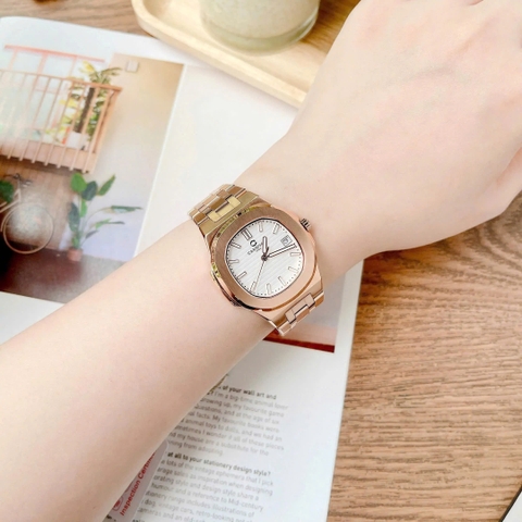 Đồng Hồ Nữ Dây Thép Carnival 8161L-VH-T Máy Quartz - Kính Sapphire - Size 34mm