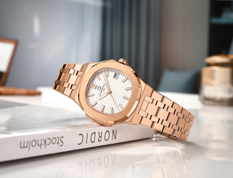 Đồng Hồ Nữ Dây Thép Carnival 8161L-VH-T Máy Quartz - Kính Sapphire - Size 34mm