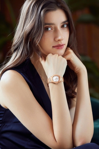 Đồng Hồ Nữ Dây Thép Carnival 8161L-VH-T Máy Quartz - Kính Sapphire - Size 34mm