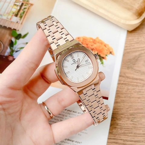 Đồng Hồ Nữ Dây Thép Carnival 8161L-VH-T Máy Quartz - Kính Sapphire - Size 34mm