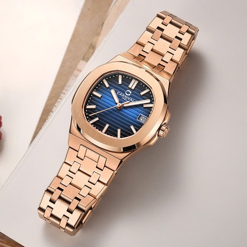 Đồng Hồ Nữ Dây Thép Carnival 8161L-VH-X Máy Quartz - Kính Sapphire - Size 34mm