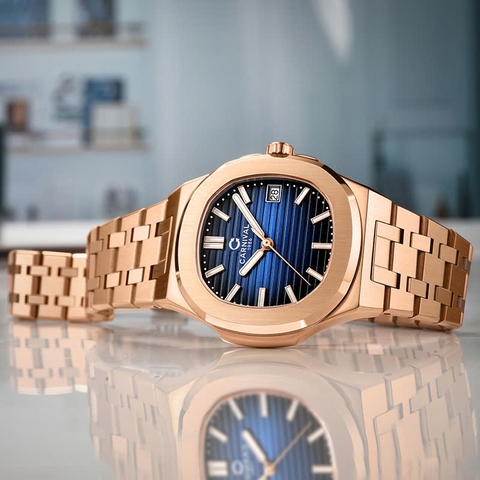 Đồng Hồ Nữ Dây Thép Carnival 8161L-VH-X Máy Quartz - Kính Sapphire - Size 34mm