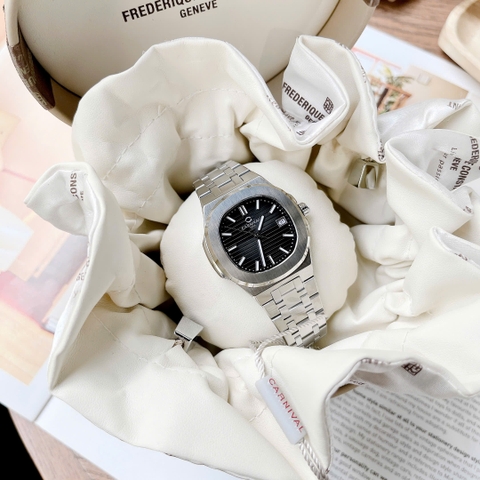 Đồng Hồ Nữ Dây Thép Carnival 8161L-VT-D Máy Quartz - Kính Sapphire - Size 34mm