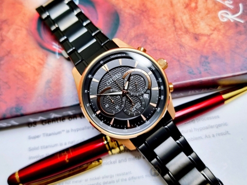 Đồng Hồ Nam Dây Thép Citizen Quartz AN8196-55E - Size 42mm
