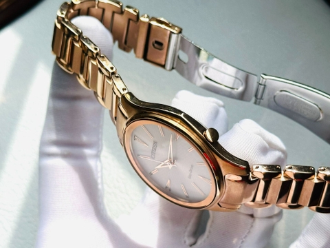 Đồng Hồ Nữ Dây Thép Citizen Eco-Drive EM0593-56A - Size 36mm
