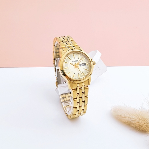 Đồng Hồ Nữ Dây Thép Citizen Quartz EQ0603-59P - Size 28mm