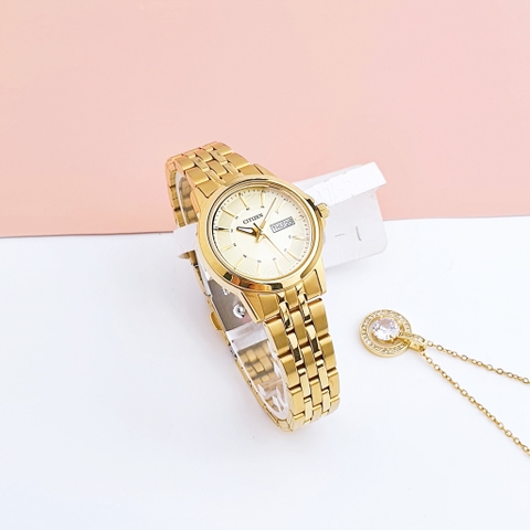 Đồng Hồ Nữ Dây Thép Citizen Quartz EQ0603-59P - Size 28mm