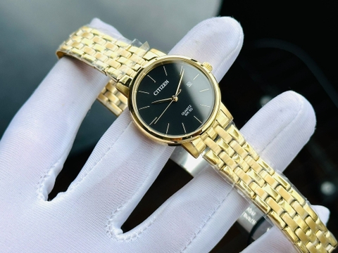Đồng Hồ Nữ Dây Thép Citizen Quartz EU6092-59E - Size 28.1mm