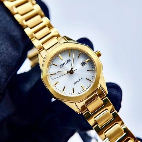 Đồng Hồ Nữ Dây Thép Citizen Eco-Drive EW2582-59A - Size 28mm