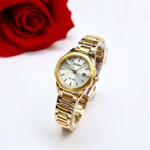 Đồng Hồ Nữ Dây Thép Citizen Eco-Drive EW2582-59A - Size 28mm