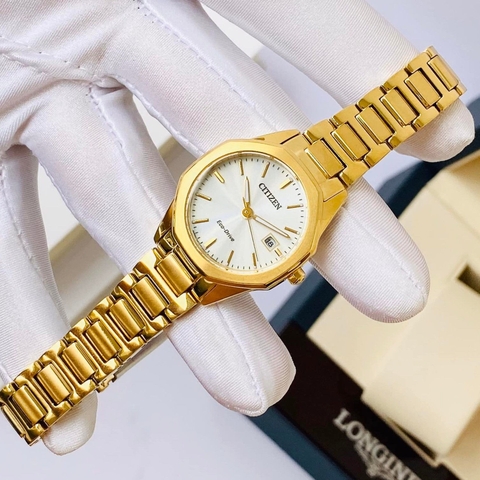 Đồng Hồ Nữ Dây Thép Citizen Eco-Drive EW2582-59A - Size 28mm