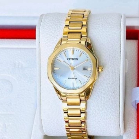 Đồng Hồ Nữ Dây Thép Citizen Eco-Drive EW2582-59A - Size 28mm