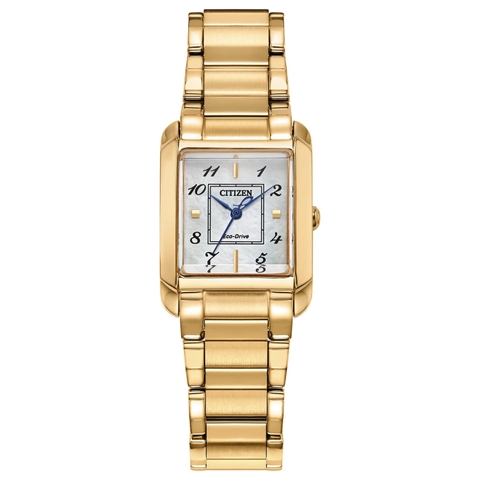 Đồng Hồ Nữ Dây Thép Citizen Eco-Drive EW5602-57D Bianca Gold - Kính Sapphire - Size 22mm