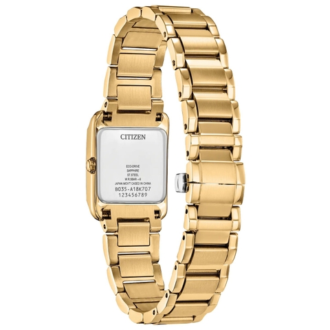 Đồng Hồ Nữ Dây Thép Citizen Eco-Drive EW5602-57D Bianca Gold - Kính Sapphire - Size 22mm