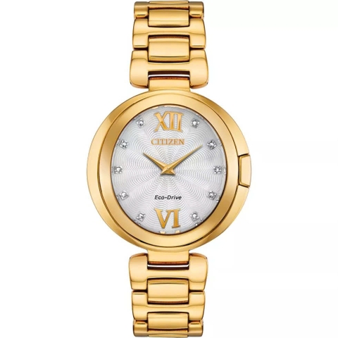 Đồng Hồ Nữ Dây Thép Citizen Eco-Drive EX1512-53A - Size 34mm