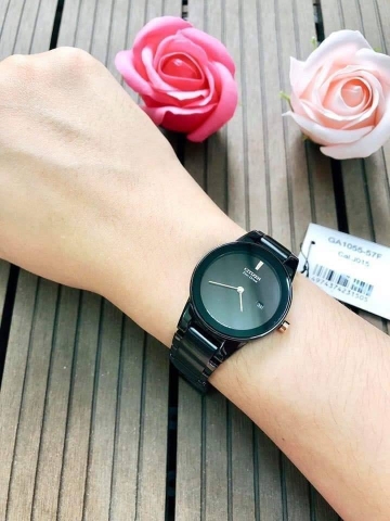 Đồng Hồ Nữ Dây Thép Citizen Eco-Drive GA1055-57F Axiom - Kính Sapphire - Size 30mm