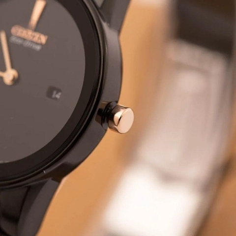 Đồng Hồ Nữ Dây Thép Citizen Eco-Drive GA1055-57F Axiom - Kính Sapphire - Size 30mm