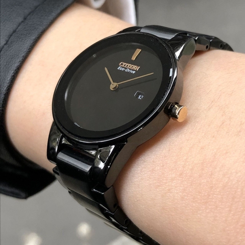 Đồng Hồ Nữ Dây Thép Citizen Eco-Drive GA1055-57F Axiom - Kính Sapphire - Size 30mm