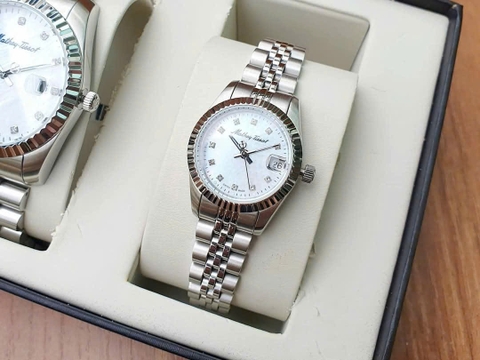 Đồng hồ nữ dây thép Mathey Tissot D710AI (Quartz) - Thuỵ Sĩ - size 26mm