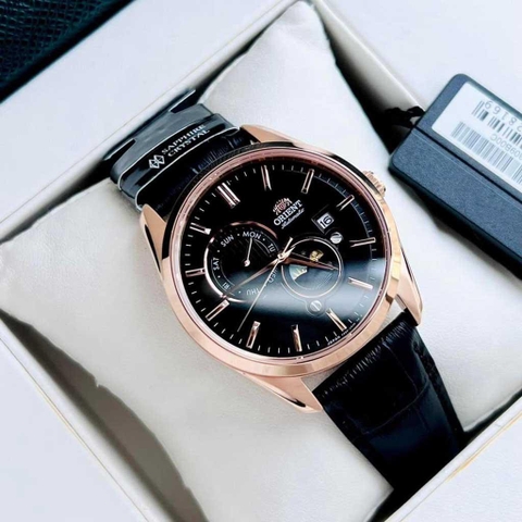 Đồng Hồ Nam Dây Da Orient Sun And Moon Gen 5 RA-AK0309B10B ( RA-AK0309B30B ) ( RA-AK0309B00C ) ( RN-AK0304B ) - Size 41.5mm