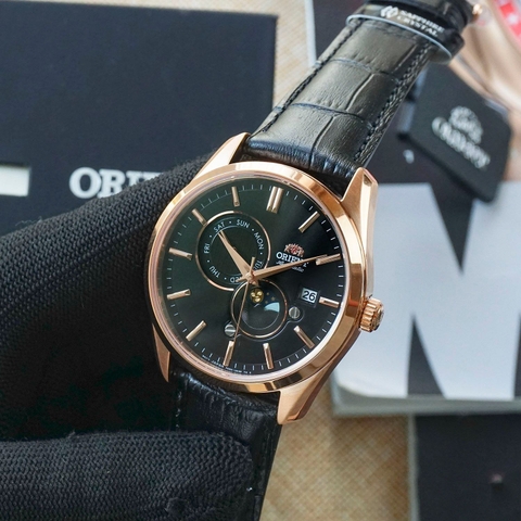 Đồng Hồ Nam Dây Da Orient Sun And Moon Gen 5 RA-AK0309B10B ( RA-AK0309B30B ) ( RA-AK0309B00C ) ( RN-AK0304B ) - Size 41.5mm