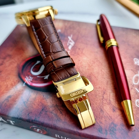 Đồng Hồ Nam Dây Da Orient Sun And Moon Gen 4 RA-AS0010S10B ( RA-AS0010S30B ) ( RA-AS0010S00C ) - Size 42mm