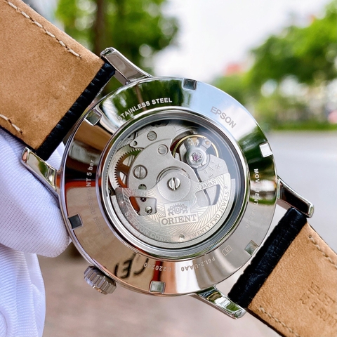 Đồng Hồ Nam Dây Da Orient Sun And Moon Gen 4 RA-AS0011S10B ( RA-AS0011S30B ) ( RA-AS0011S00C ) ( RN-AS0003S ) - Size 42mm