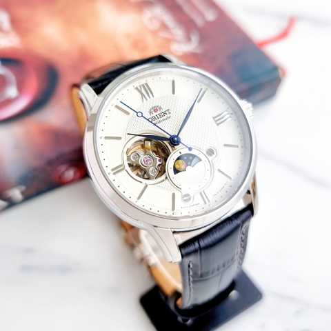 Đồng Hồ Nam Dây Da Orient Sun And Moon Gen 4 RA-AS0011S10B ( RA-AS0011S30B ) ( RA-AS0011S00C ) ( RN-AS0003S ) - Size 42mm