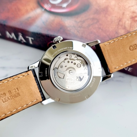 Đồng Hồ Nam Dây Da Orient Sun And Moon Gen 4 RA-AS0011S10B ( RA-AS0011S30B ) ( RA-AS0011S00C ) ( RN-AS0003S ) - Size 42mm