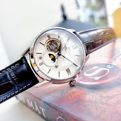 Đồng Hồ Nam Dây Da Orient Sun And Moon Gen 4 RA-AS0011S10B ( RA-AS0011S30B ) ( RA-AS0011S00C ) ( RN-AS0003S ) - Size 42mm