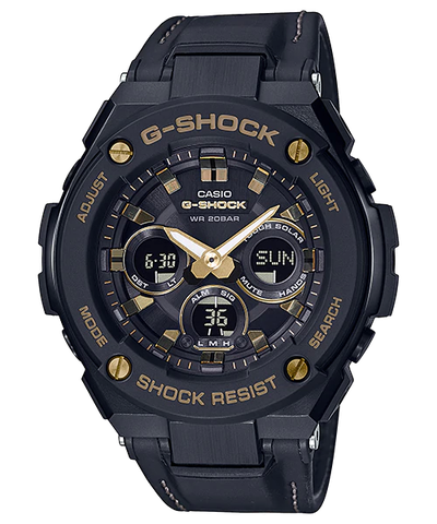 G-SHOCK G-STEEL SIZE NHỎ GST-S300GL-1A DÂY DA | NĂNG LƯỢNG MẶT TRỜI
