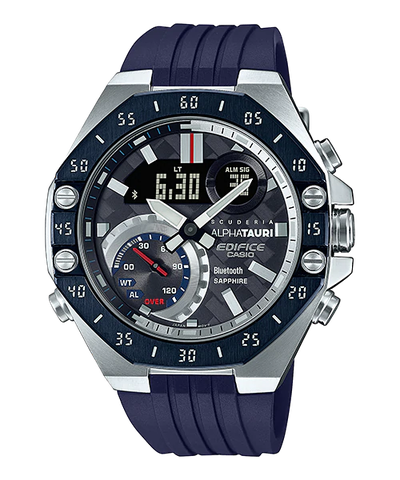 EDIFICE ECB-10AT-1ADF Scuderia AlphaTauri (Limited Edition) | ECB-10AT-1A Kính Sapphire - Bluetooth