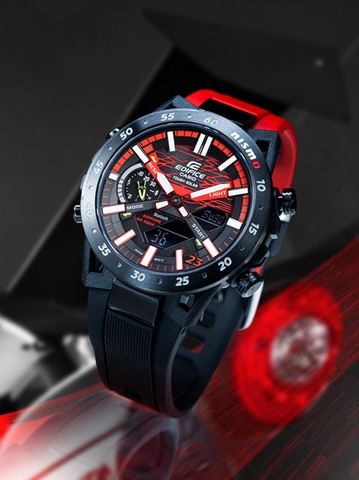 Edifice ECB-2000NIS-1ADR NISMO | Kính Sapphire | Bluetooth | Năng lượng mặt trời | ECB-2000NIS-1A Limited Edition
