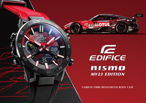 Edifice ECB-2000NIS-1ADR NISMO | Kính Sapphire | Bluetooth | Năng lượng mặt trời | ECB-2000NIS-1A Limited Edition