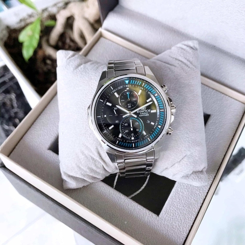 EDIFICE EFR-S572D-1AVUDF SAPPHIRE CRYTAL | SIÊU MỎNG | EFR-S572D-1A