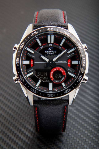 Edifice EFV-C100L-1AVDF Tuổi Thọ Pin 10 Năm | EFV-C100L-1A