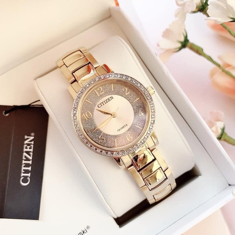 Đồng Hồ Nữ Dây Thép Citizen EL3042-50P Quartz