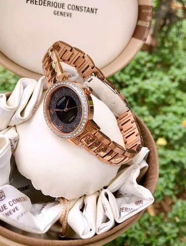 Đồng Hồ Nữ Dây Thép Citizen EL3048-53E Quartz