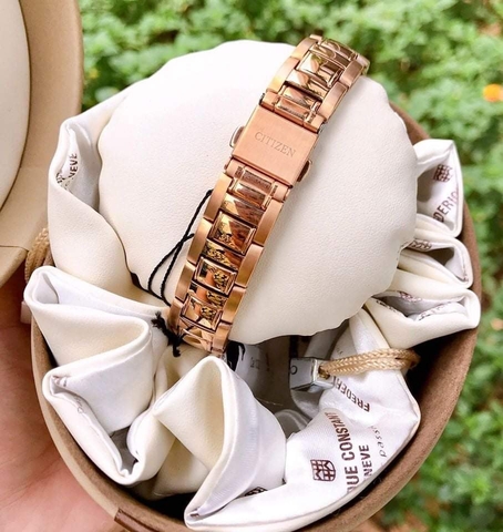 Đồng Hồ Nữ Dây Thép Citizen EL3048-53E Quartz