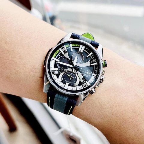 Edifice EQB-1200AT-1ADF Phiên Bản Giới Hạn Alpha Tauri | 2 Bộ Dây | Bluetooth | Kính Sapphire | EQB-1200AT-1A