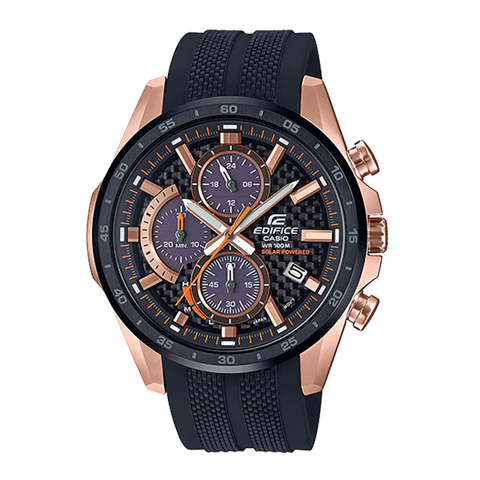 EDIFICE EQS-900PB-1A | DÂY NHỰA - NĂNG LƯỢNG MẶT TRỜI | EQS-900PB-1AVUDF