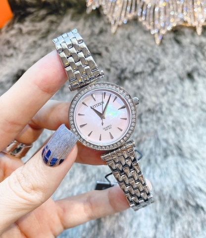 Đồng Hồ Nữ Dây Thép Citizen ER0210-55Y Quartz