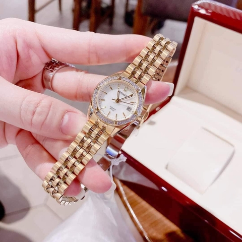 Đồng Hồ Nữ Dây Thép Citizen EU6062-50P Quartz