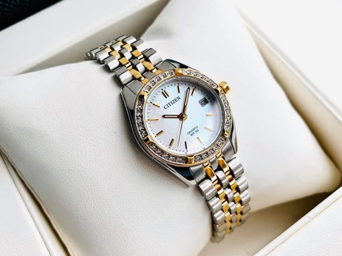 Đồng Hồ Nữ Dây Thép Citizen EU6064-54D Quartz